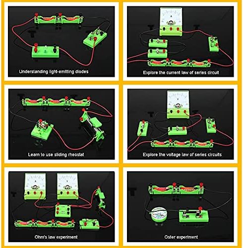 GagalU School Physics Labs Basic Electricity Circuit Learning Starter Kit, Discovery Circuit and Magnetism Experiment Kitsfor Kids Electromagnetism Elementary Electrical - Image 4