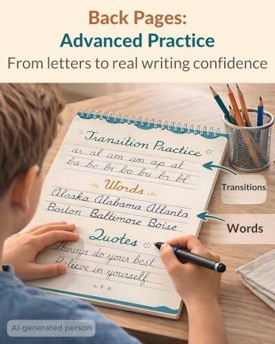Magic Grooved Cursive Handwriting Workbook for Kids - Image 6