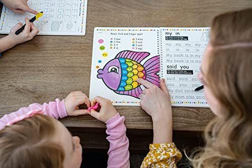 Teacher Designed Reusable Kindergarten Sight Words-EliteKids Large Magic Practice Copybook For Kids- Handwriting practice Letter Tracing Books for Kids Ages 3-5, Handwriting workbook for kids - Image 2