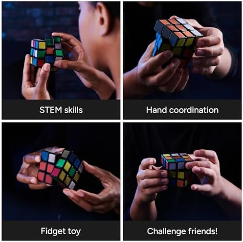Rubik's Cube Phantom Heat-Activated Puzzle Cube & Brain Teaser Fidget Toy - Image 4
