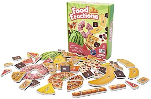 Junior Learning Food Fractions - Learn Fractions The Yummy Way, Multi by JuniorLearning
