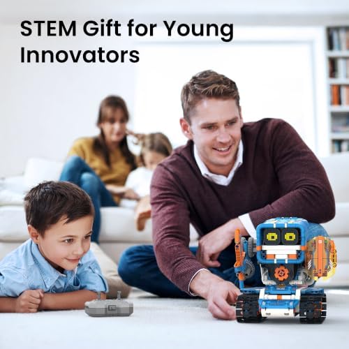 Sillbird Building Robot Kit with Remote Control STEM Gifts for Kids 8-12 - Image 2