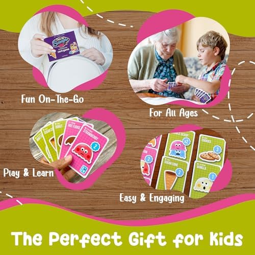 Fun Family Ice Cream Game Perfect for Adults and Children Ages 6-12 (Standard Edition) - Fast and Cute Kid Card Games the Whole Family Will Love - Image 4