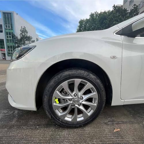 4 PCS Prank Tire Valve Stem Caps, Prank Valve Stem Caps Airtight Dust Proof Covers Anti-Rust Valve Stem Cover Wheel Tire Exterior Accessories for Cars, Bike, Trucks,Motor (Yellow) - Image 5