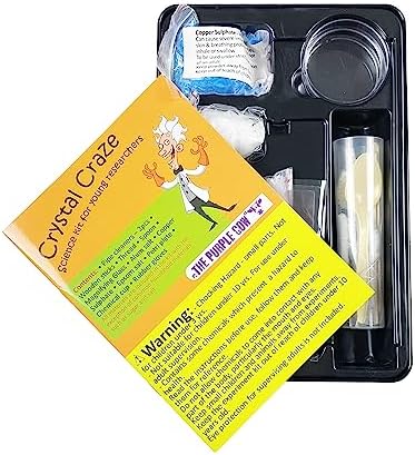 The Purple Cow- The Crazy Scientist Crystal Craze Experiment Stem Education Science Kit for Kids Boys & Girls Aged 10+ - Image 5