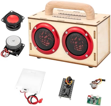 STEM Kit for Kids & Adults Age 8-12, Build Your Own Bluetooth Speaker by Swhmc