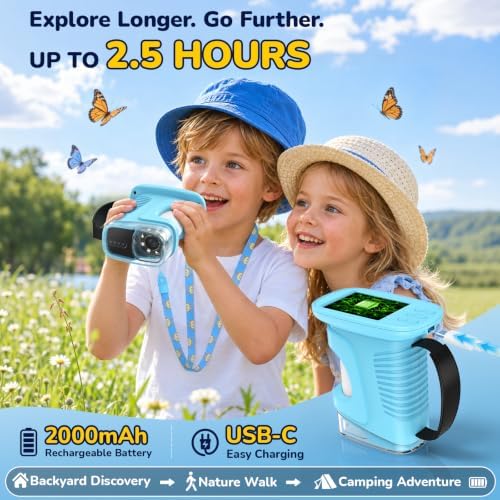 1000X Handheld Digital Microscope for Kids: Microscope with 2.4" IPS Screen - Image 7