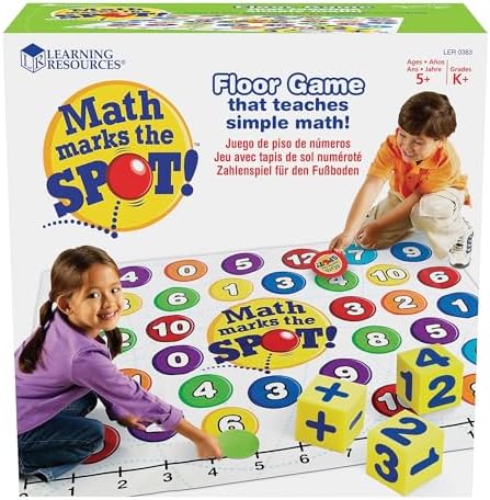 Learning Resources Math Marks the Spot Floor Game by LearningResources