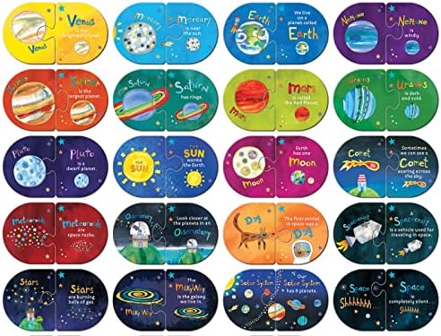 MasterPieces Hello, World - Solar System Matching Puzzle - Educational Game - Kids - Image 2