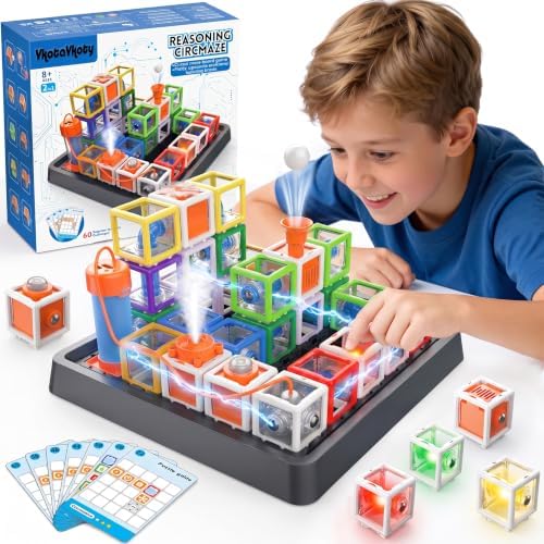 2026 New 3D Circuit Maze Board Game, STEM Kit for Kids Ages 8-14 by VkotaVkoty