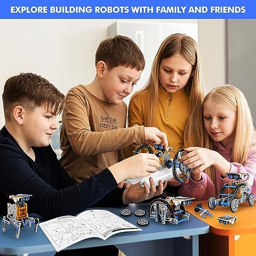 STEM 13-in-1 Education Solar Power Robots Toys for Boys Age 8-12 - Image 6