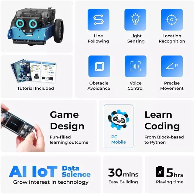 Makeblock mBot2 and AI Camera 2.0：All-in-One AI Vision Module for Education