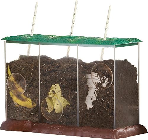 Educational Insights See-Through Compost Container - STEM Kits for Kids, Homeschool or Classroom Earth Science Kit, Practice Observation & Learn about Nature, Science Experiments for Kids Ages 4+ by EducationalInsights