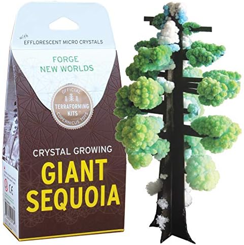 Crystal Growing Giant Sequoia | Copernicus Toys Official Terraformer kit | Grows in Hours | Facts and Instructions by CopernicusToys