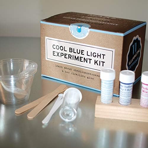 Cool Blue Light Chemistry Kit | Do 11 illuminating experiments | Safe & non toxic | Made in the USA | Copernicus Toys… by CopernicusToys