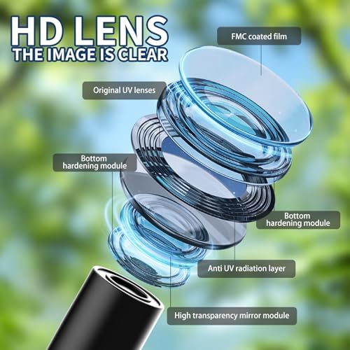 Microscope for Kids Scientific Experiment Kit 40X-1600X Magnification LED Light Educational STEM Kit with Slides and Lab Tools (Blue) - Image 4