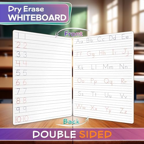 Scribbledo Alphabet Tracing Whiteboard, Dry Erase Lapboard 9x12 - Image 3