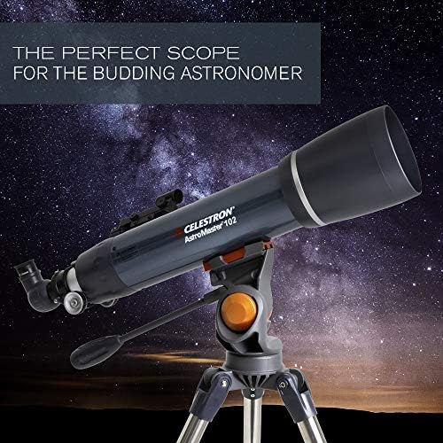 Celestron AstroMaster 102AZ ShortTube Refractor Telescope WideField Viewing - Image 6