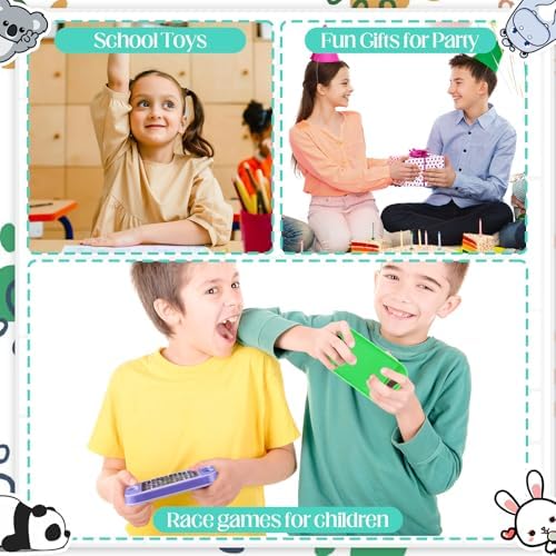 Jellyarch 36 Pcs Mini Maze Puzzle Bulk Small Handheld Maze Cube, Animals - Image 6