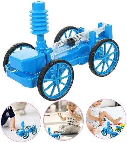 1Set Funny DIY Assembled Car for Engaging Educational Handcraft Puzzle Science Experiment Kit Black and Red for Early Learning and Imaginative Play - Image 4