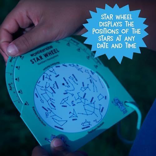 Wow in the World Kids’ Telescope & Astronomy Kit, 25x & 50x Magnification, Adjustable 48” Tripod, Includes Star Wheel & Companion Audio Content, Intro to Astronomy for Ages 6+ by Thames & Kosmos - Image 4