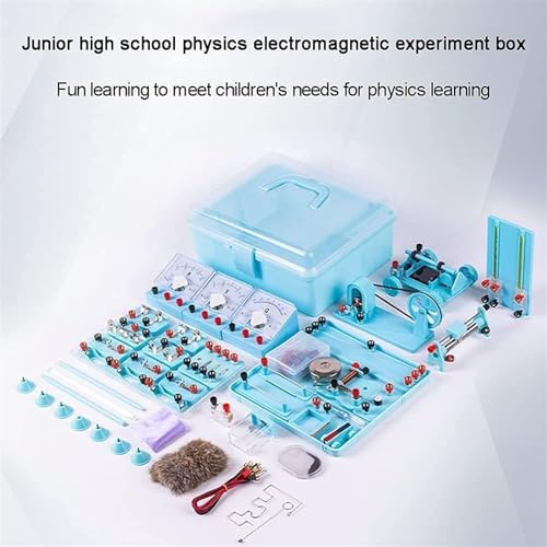 Complete Electromagnetic Circuit DIY Experiment Kit, Physics Lab Model for Basic Electricity & Magnetism Principle Verification - Image 2