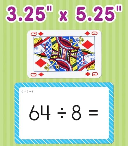 Carson Dellosa 3-Pack Math Flash Cards, Ages 8-12, Multiplication - Image 5