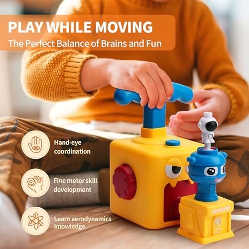 Balloon Launcher Car Toy Set,Balloon Powered Car for Kids Boys Girls 3+ and Classroom,Party Supplies Balloon Pump,Balloon Power Car (Duck) - Image 4