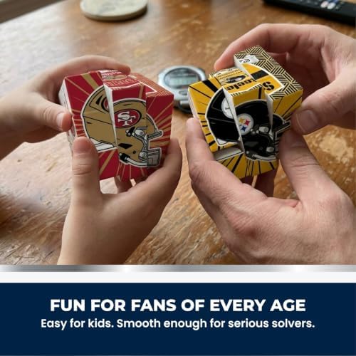 Party Animal NFL Football Speed Cube Puzzle, Cincinnati Bengals - Image 5