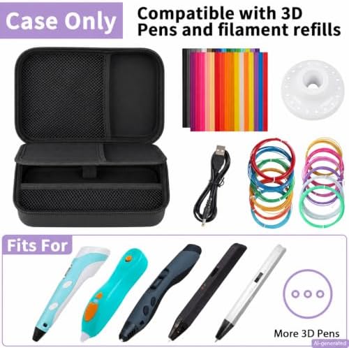 GWCASE Universal 3D Pen Case for Kids, Teens and Crafters, Case Only - Image 2