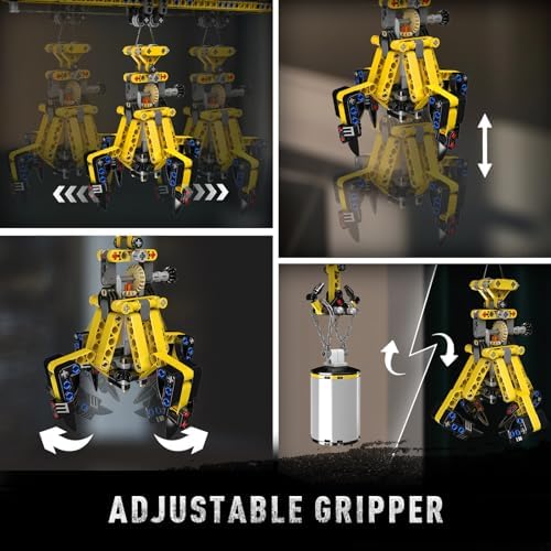 Mould King MOC Crawler Crane Advanced Building Kit for Adults, MOC Mobile Crane Heavy-Duty Truck Sets to Build, APP Control Large Engineering Vehicles, Construction Model Toy for Youth (1731 PCS) - Image 3