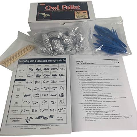 Deluxe Classroom Owl Pellet Kit, 15 pellets, OP102-15 by Educational+Science