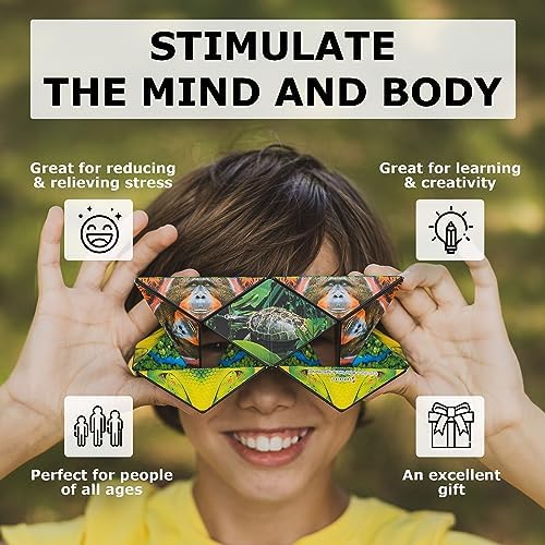 Shashibo DODECA Magnetic Puzzle Cube, Stress Relief Fidget Toy - Image 4