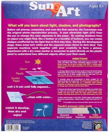 TEDCO 8" X 10" Sun Art Paper Kit - 12 Sheets - Image 2