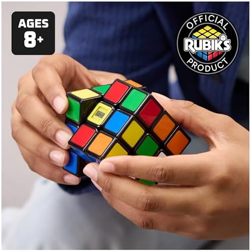 Rubik's Cube 3x3 Timer Cube Brain Teaser Built-in Digital Timer & Stand - Image 2
