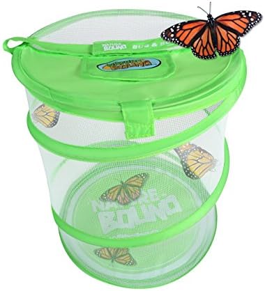 Nature Bound Butterfly Growing Kit - Live Caterpillar to Butterfly Project for Kids - Includes Voucher for Caterpillars, Green Pop-Up Enclosure, and STEM Learning Guide (Original Design) - Image 2