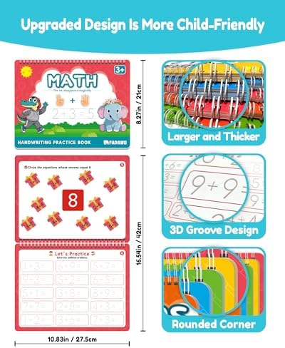 Magic Grooved Writing Practice Books for Kids Learn to Write Letter - Image 6