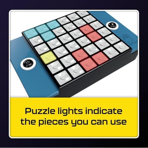Brainwright - Puzzle Bright - Interactive Light-Up Brain Teaser with 300+ Challenges, Ages 8+, 1+ Players - Image 2