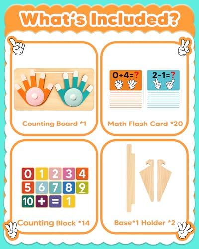 Montessori Learning Toys for 3 4 5 Year Old Gift, Number Counting Block Toy - Image 3