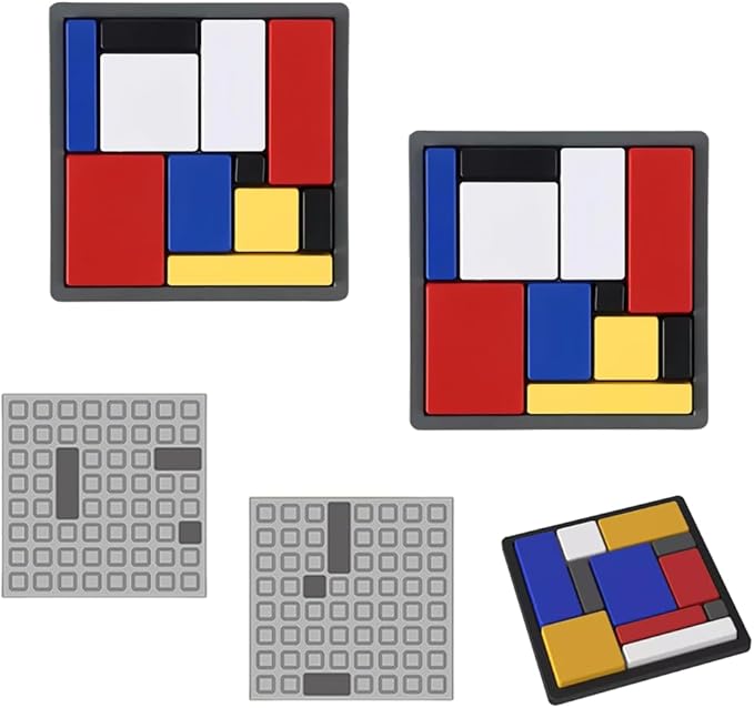 Logic Puzzle Brain Teaser Game for Kids & Adults, 88 Challenges 4 Difficulty Levels, Portable Design for Brain Training (2pcs)