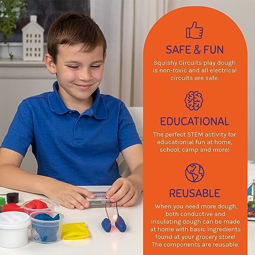 Squishy Circuits Group Kit - Explore Electrical Circuits with Play Dough - STEM Science Kits for Ages 8-12 - Fun and Educational for Classrooms, Camps, Libraries, Museums and More! - Image 6