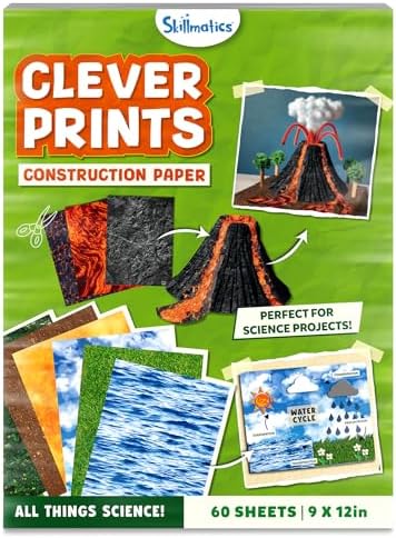 Skillmatics Science Construction Paper for Kids – STEM DIY Craft Activity by Skillmatics