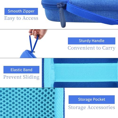 Aenllosi Hard Case for 3Doodler Start+Essentials 2024 3D Pen, Blue - Image 4