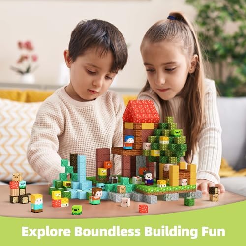 GobiDex Large Size Magnetic Blocks Farm Toys for Toddlers - Image 4