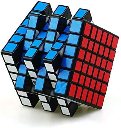 CuberSpeed Warrior 6x6 Black Magic Cube QY 6x6X6 stickered Speed Cube - Image 3