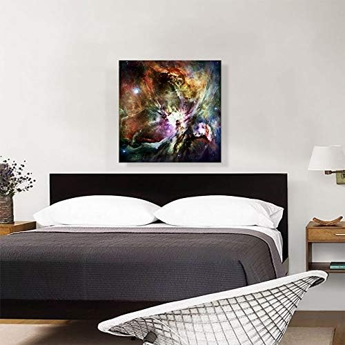 ARTCANVAS Colorful Orion Nebula Hubble Telescope NASA Photograph Canvas Art Print Stretched Framed Painting Picture Poster Giclee Wall Decor - 26" x 26" (1.50" Deep) - Image 2