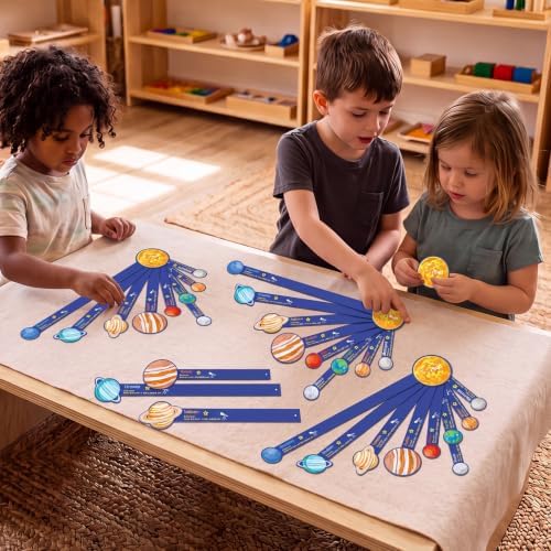 Glenmal 36 Set Solar System Model Kit Kids DIY Space Art Crafts, Colorful - Image 5