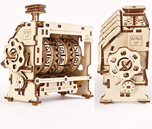 UGEARS STEM Lab Math Series - Unique Educational and Engineering 3D Puzzles with App (Counter) - Image 3