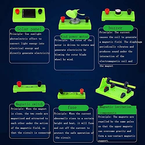 Electricity Experiment Kit Physical Electromagnetic Experiment Equipment Physics Experiment Box Electromagnetism Elementary - Image 2