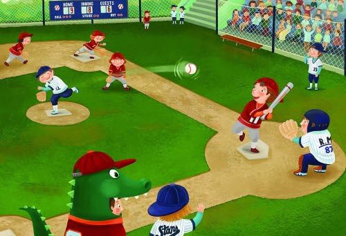 EuroGraphics Baseball Junior League 60 Piece Puzzle - Image 3